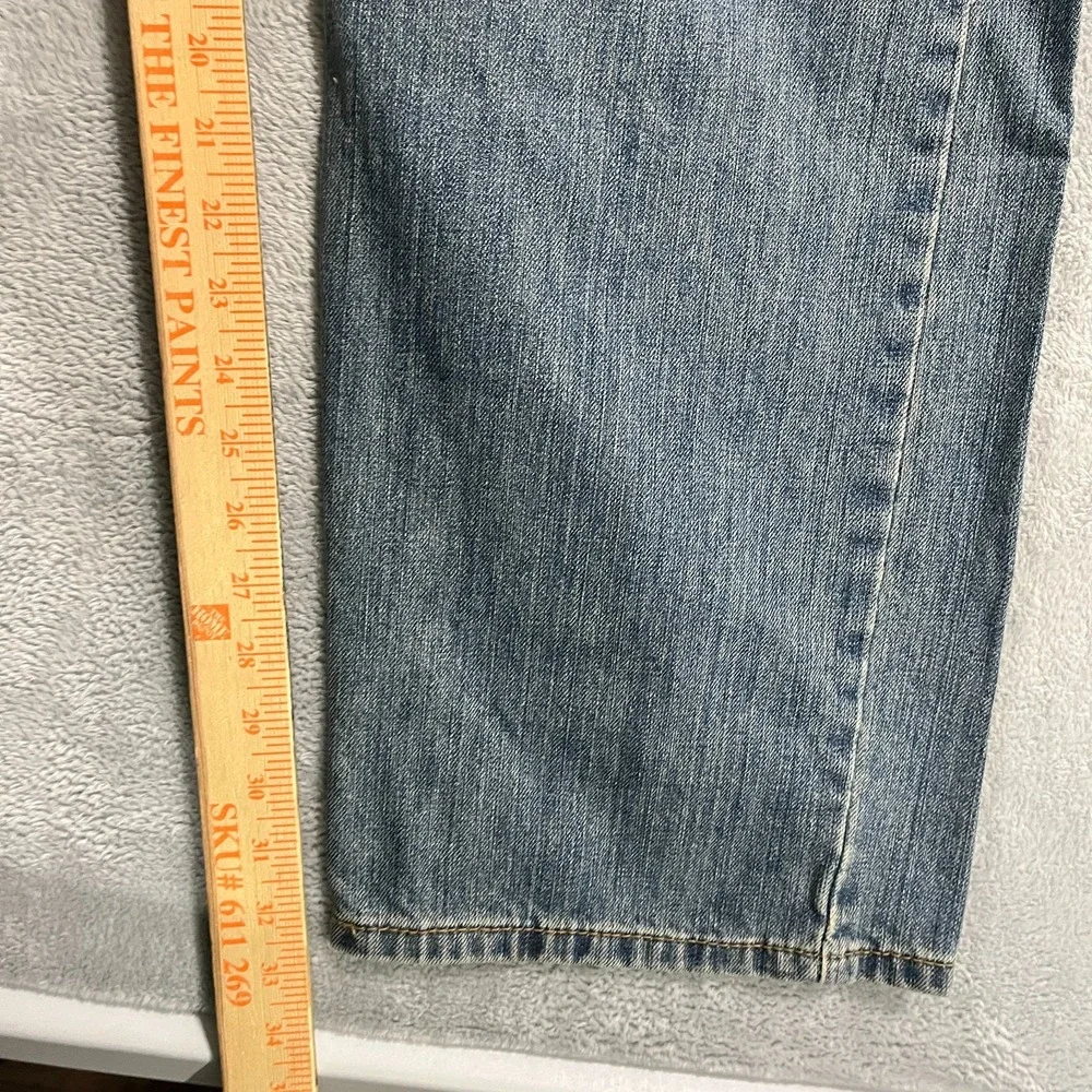 Levis 569‎ Jeans Mens 40x32.5* Blue Loose Straight Denim Western Retro Fade